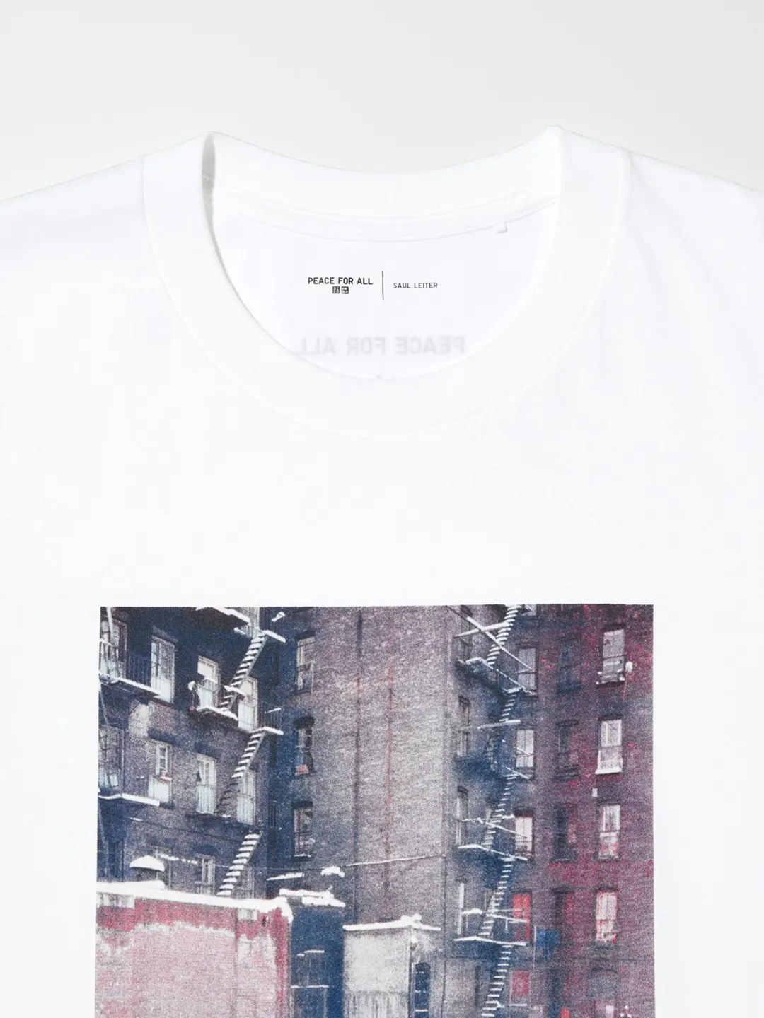 Футболка с принтом Saul Leiter, Uniqlo