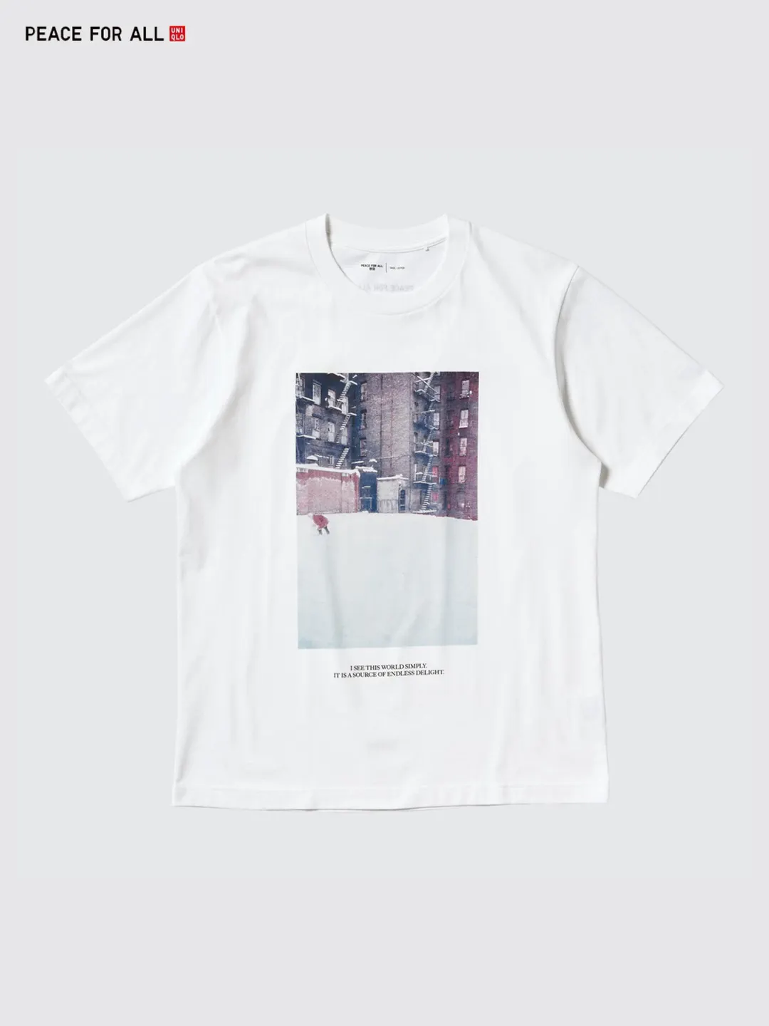 Футболка с принтом Saul Leiter, Uniqlo