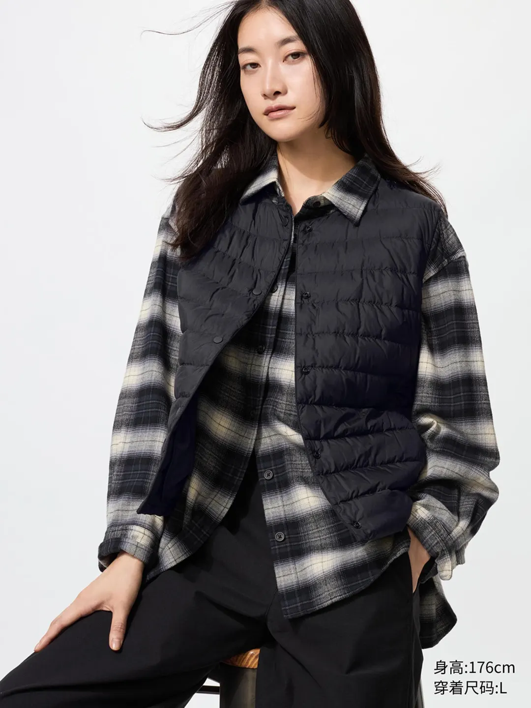 Жилет пуховый легкий складной, Uniqlo