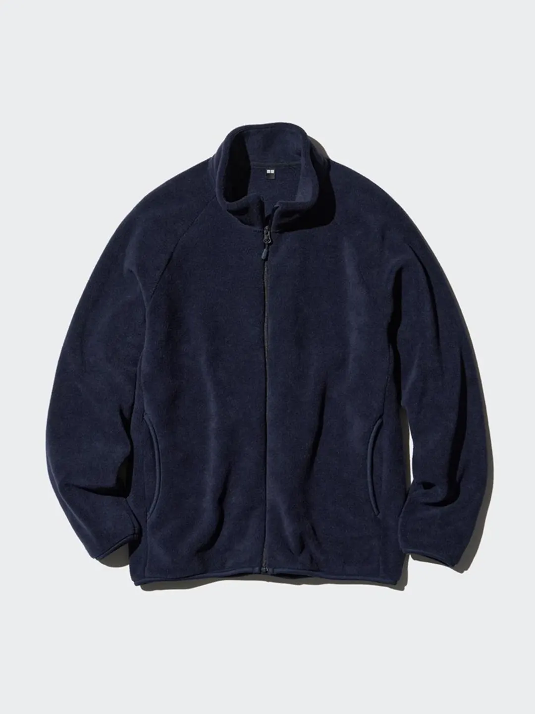 Куртка из флиса на молнии, теплая, разноцветная, Uniqlo