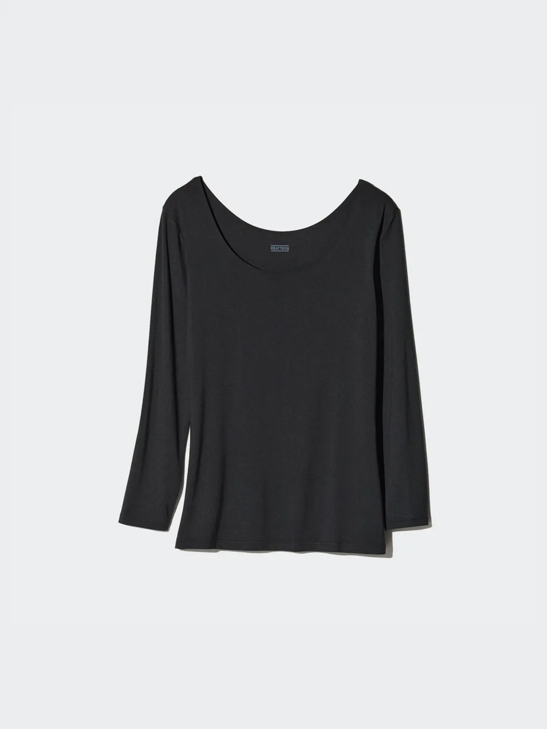 Футболка HEATTECH с U-образным вырезом и рукавами 7/8, Uniqlo