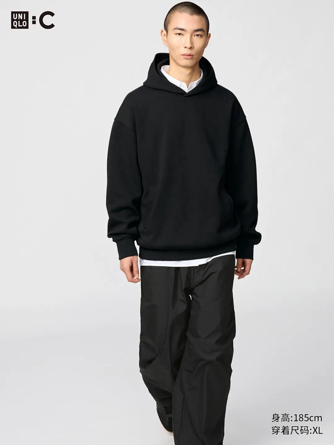 Худи свободного кроя, Uniqlo