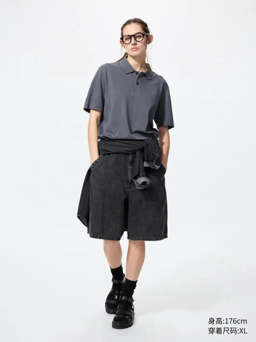 Поло AIRism с охлаждающим эффектом, Uniqlo