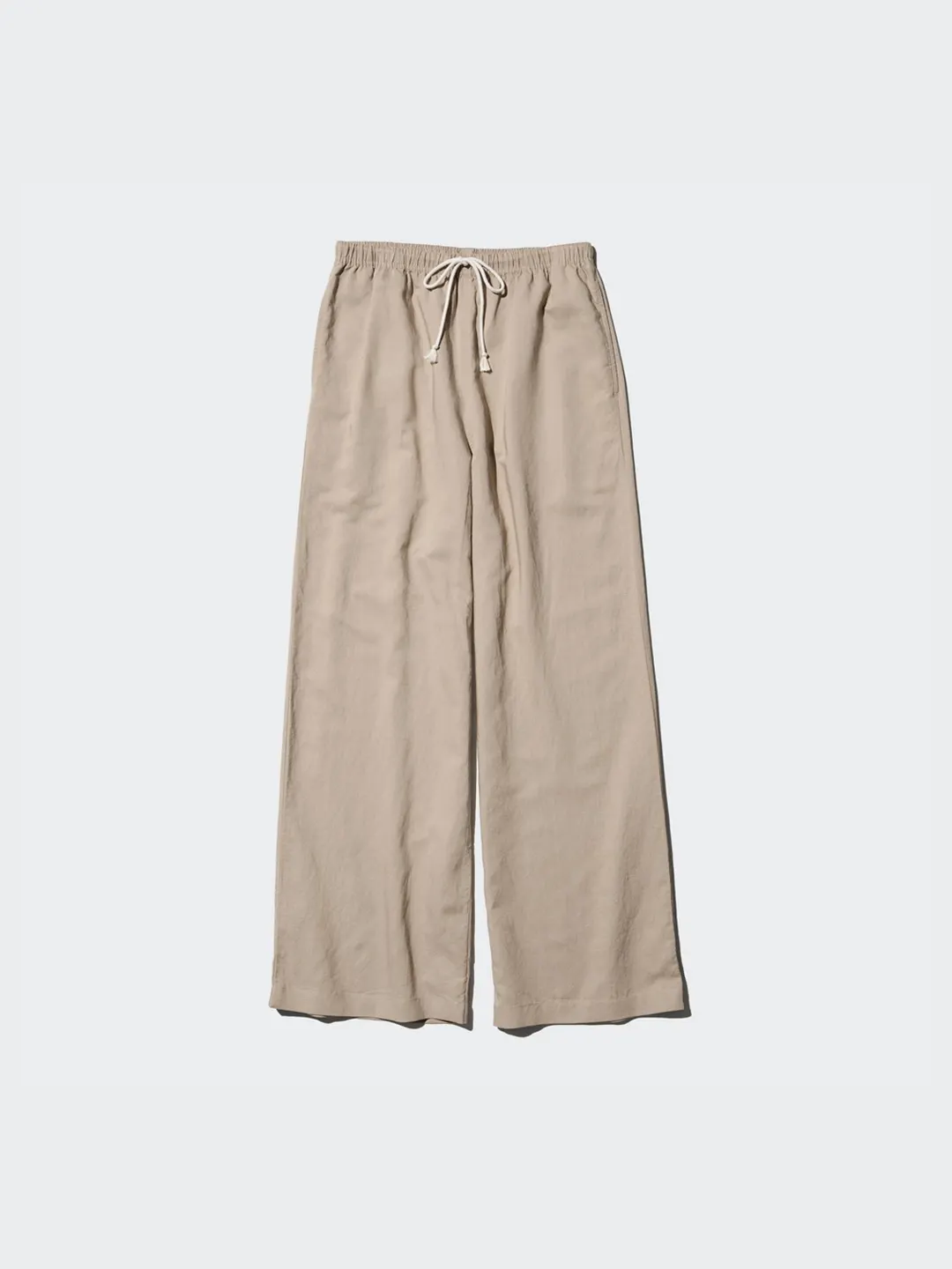 Брюки на резинке из смесового льна, Uniqlo
