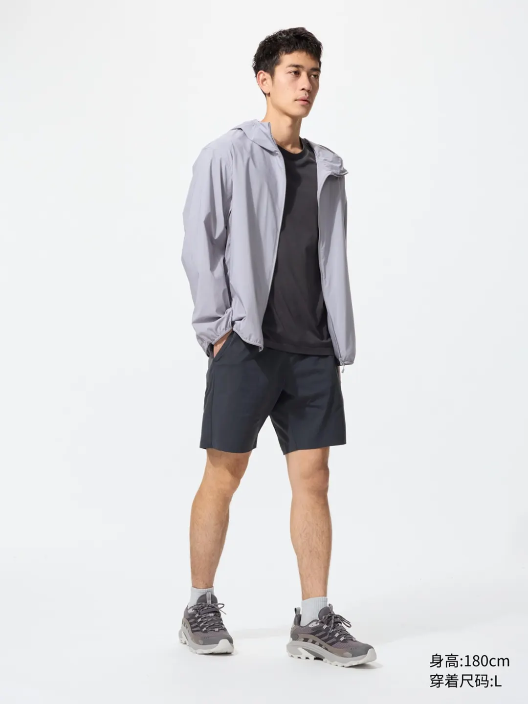 Спортивные шорты DRY-EX быстросохнущие эластичные, Uniqlo