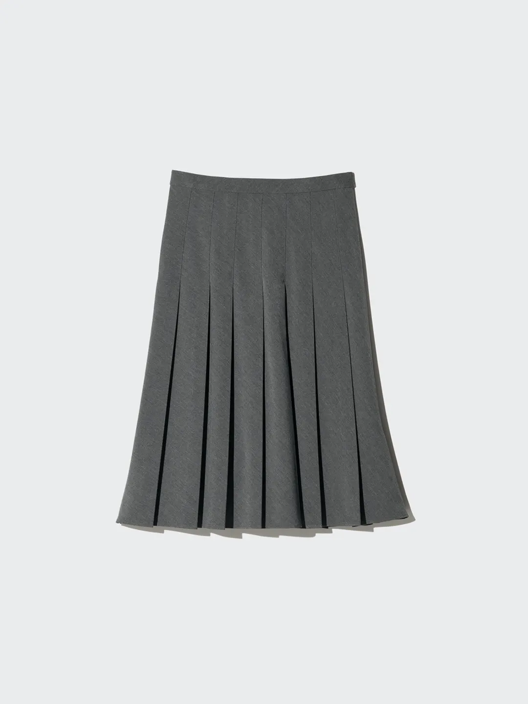 Юбка миди с широкими складками, Uniqlo