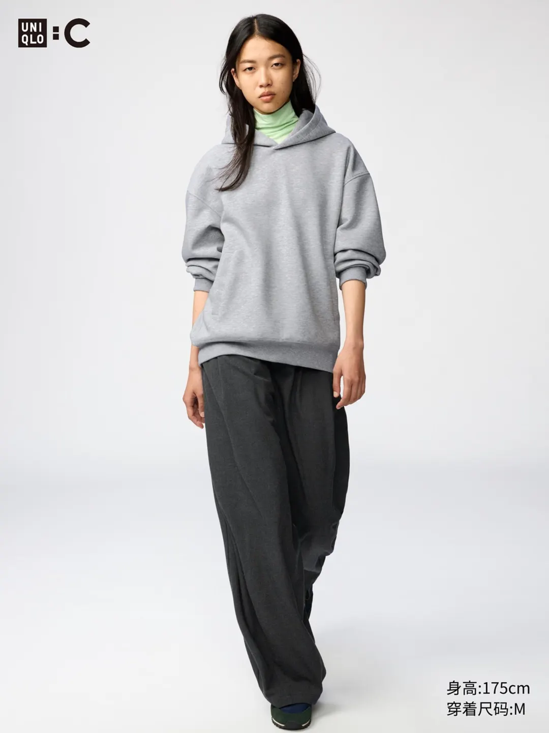 Худи свободного кроя, Uniqlo