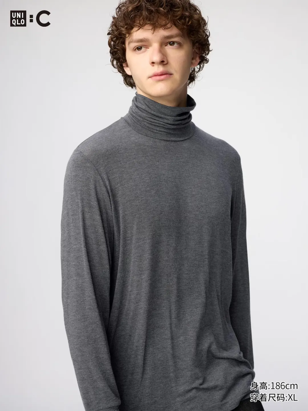 Водолазка HEATTECH EXTRA WARM с кашемиром и рукавами 7/8, Uniqlo