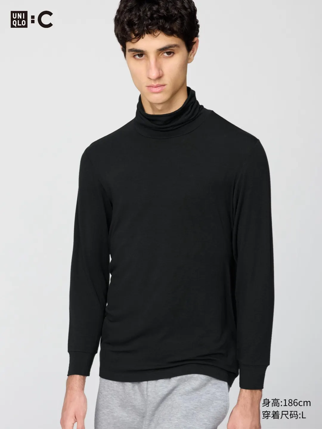 Водолазка HEATTECH EXTRA WARM с кашемиром и рукавами 7/8, Uniqlo