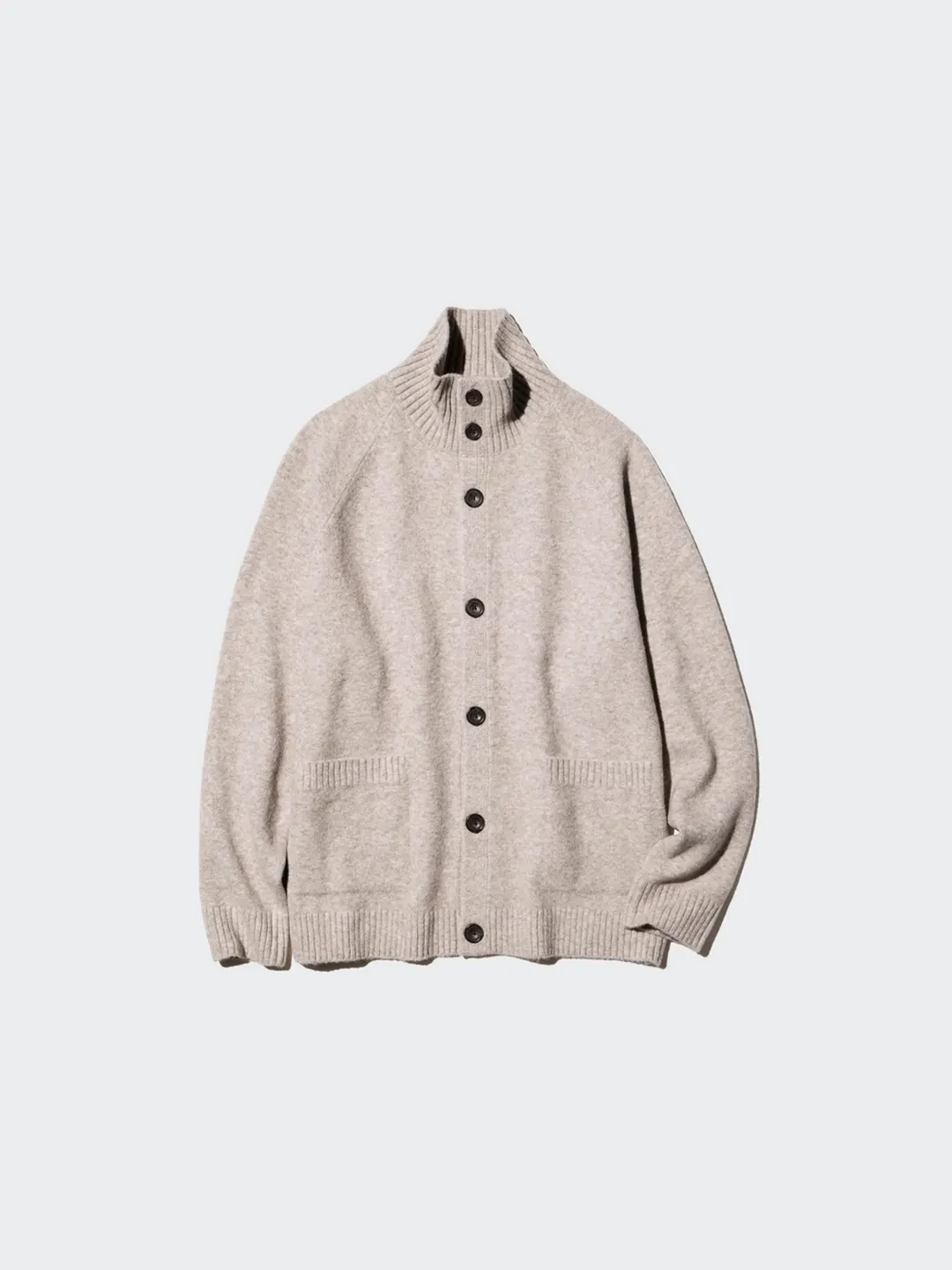 Кардиган из пряжи souffle yarn, Uniqlo