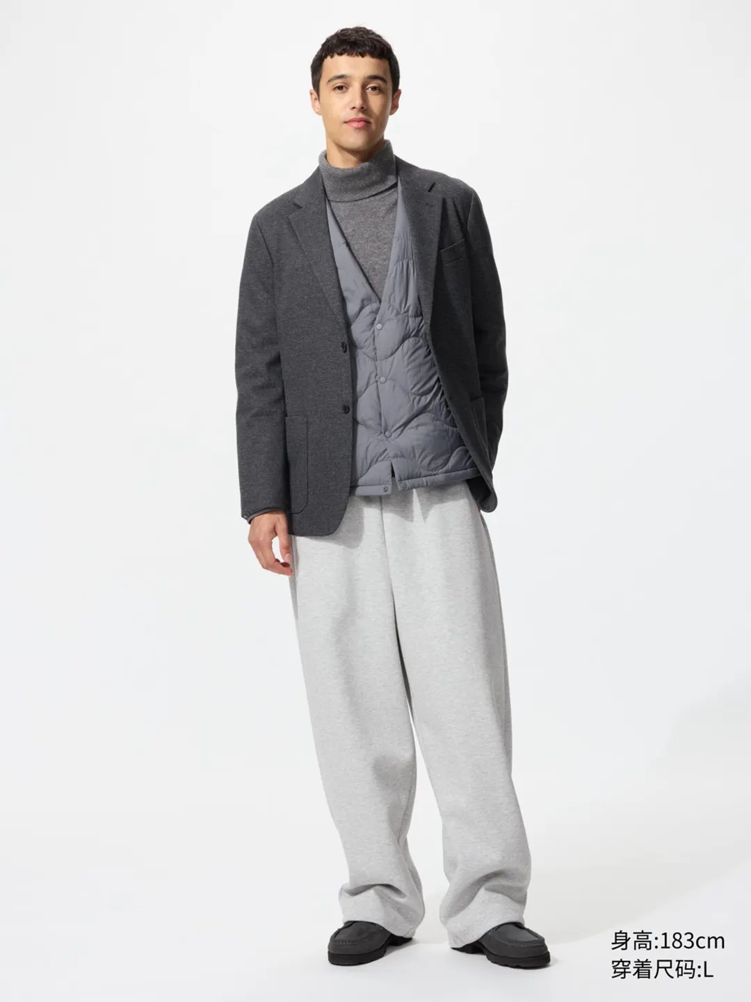Легкий пуховик складной с фигурной стежкой, Uniqlo