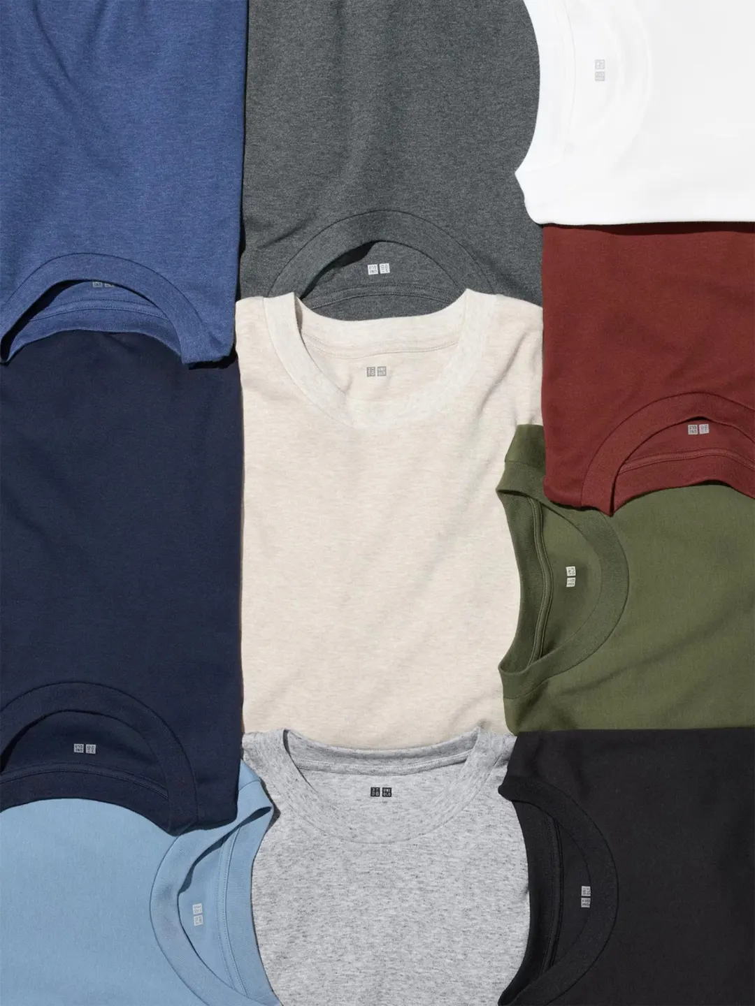 Мягкий лонгслив с круглым вырезом, Uniqlo