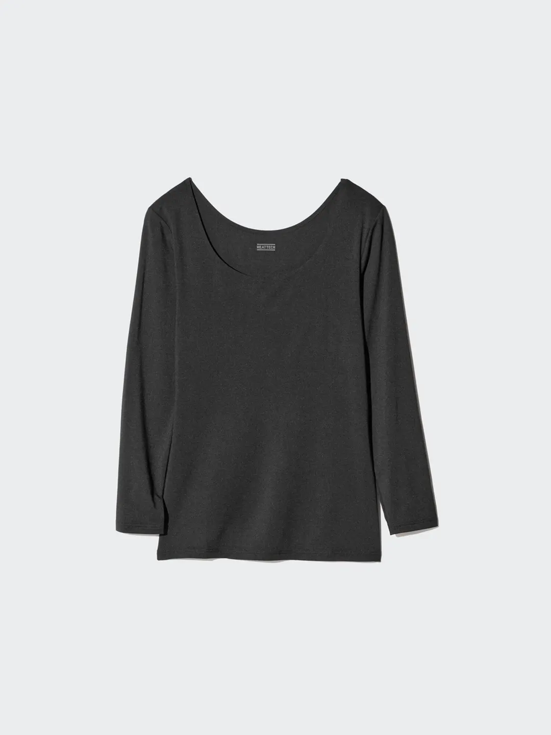 Футболка HEATTECH с U-образным вырезом и рукавами 7/8, Uniqlo