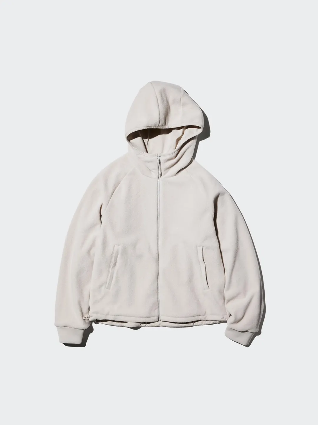 Двусторонняя ветрозащитная флисовая куртка с капюшоном, Uniqlo