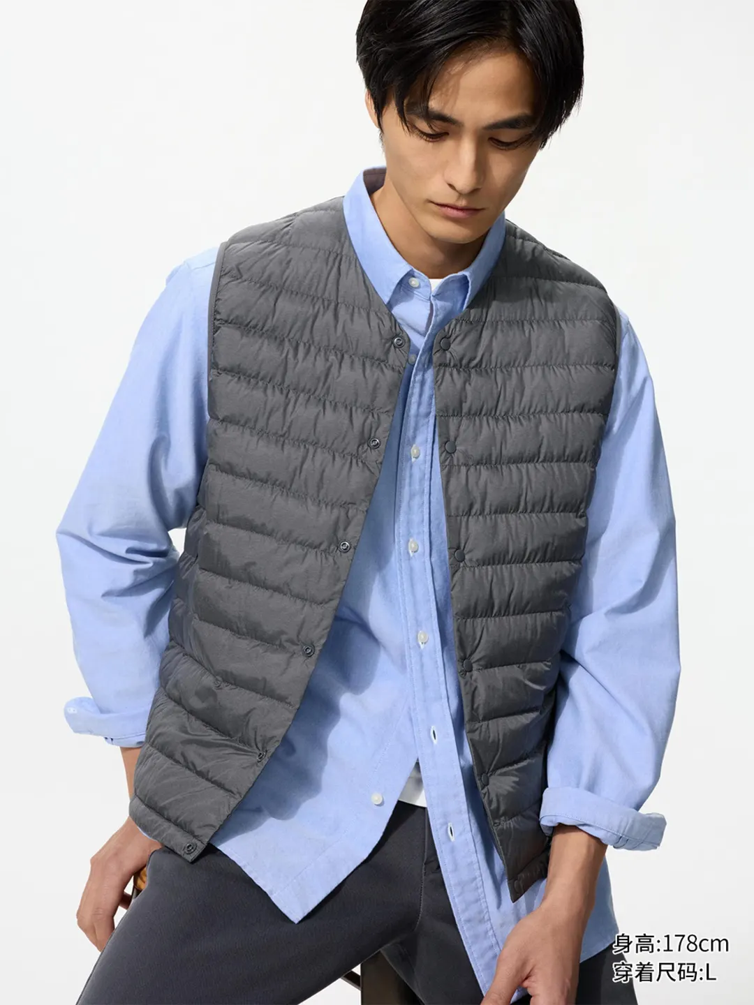 Жилет утепленный складной PUFFTECH, Uniqlo