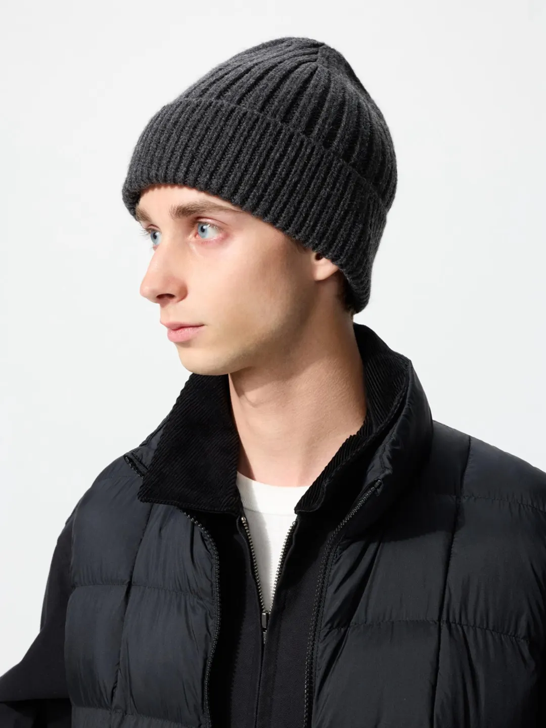 Теплая вязаная шапка HEATTECH, Uniqlo