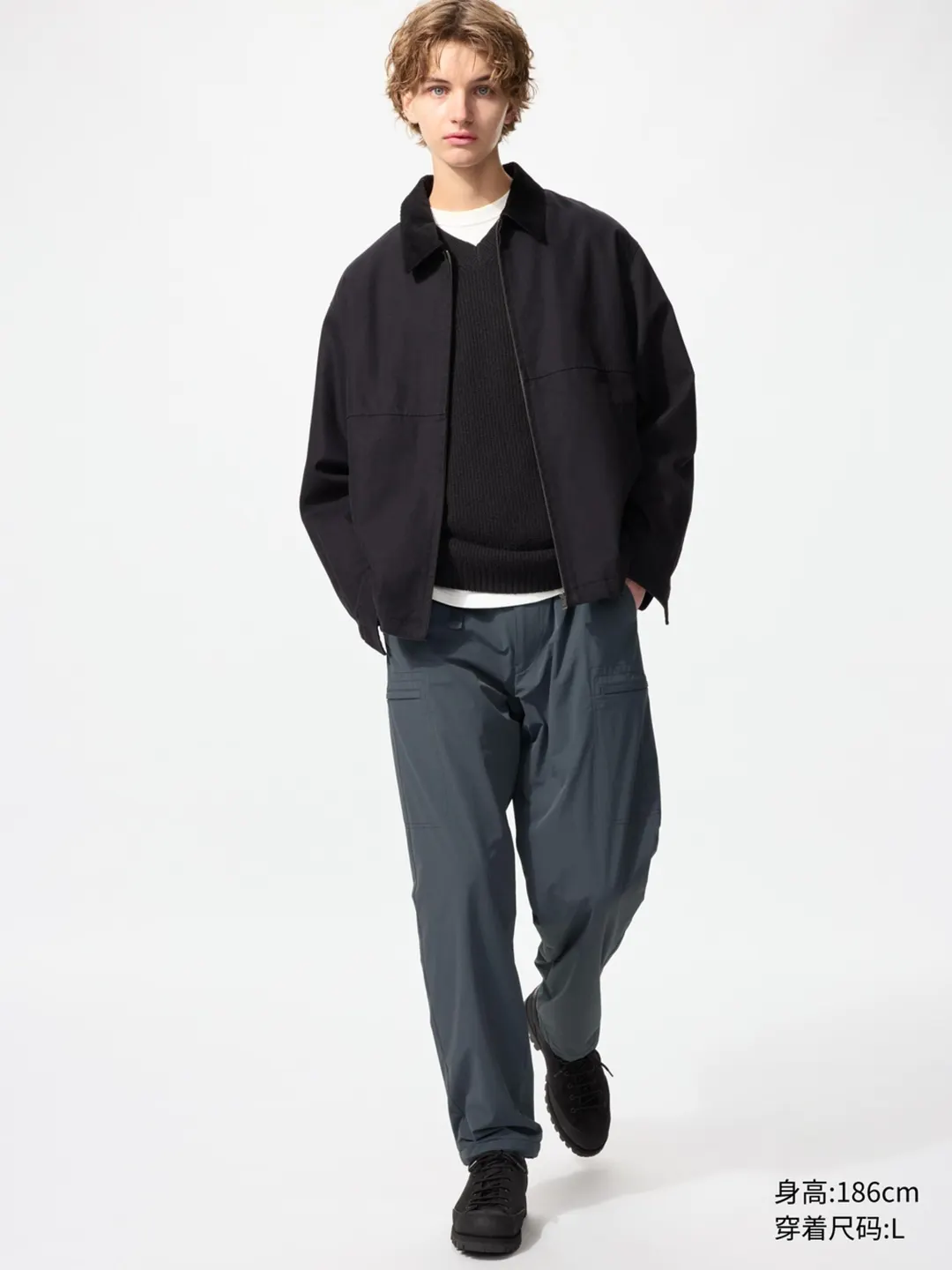 Брюки утепленные прямого кроя, Uniqlo