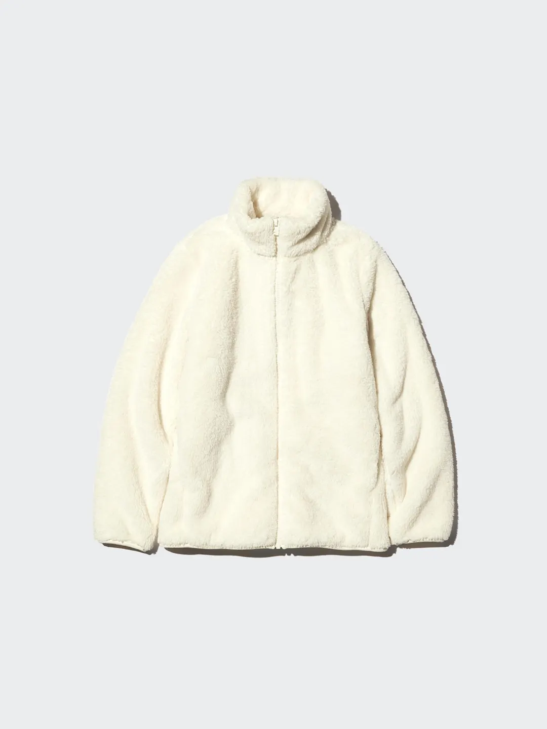 Куртка из длинноворсового флиса на молнии, Uniqlo
