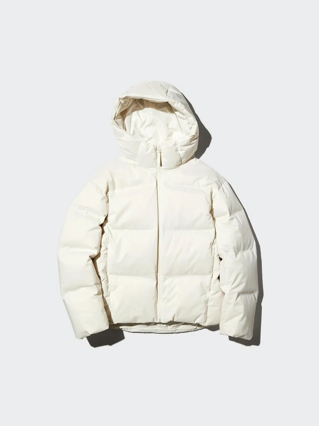 Бесшовный пуховик с капюшоном, Uniqlo