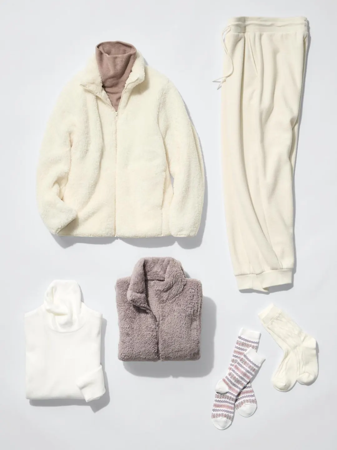 Утепленные брюки свободного кроя, Uniqlo