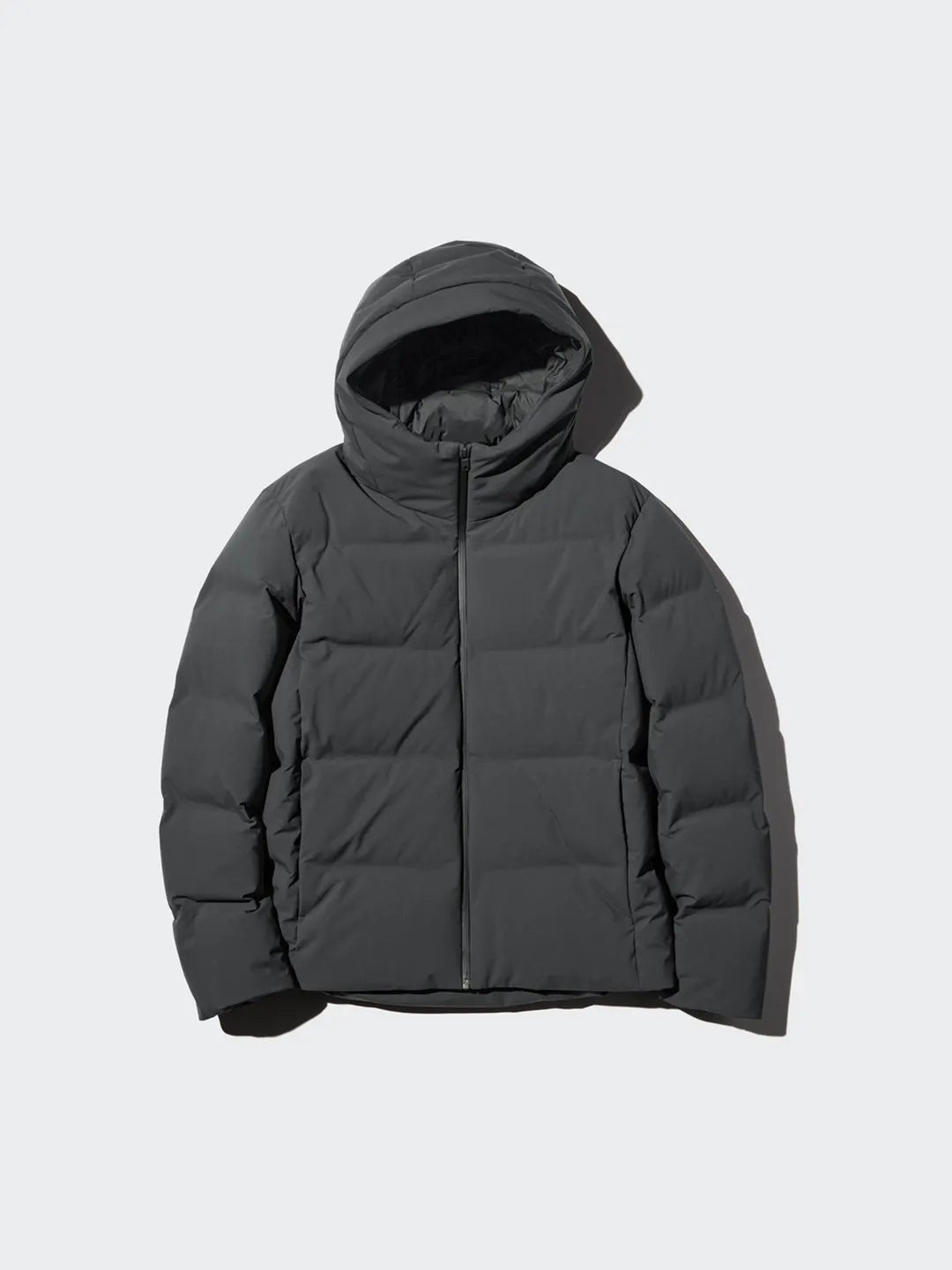Пуховик бесшовный с капюшоном, Uniqlo