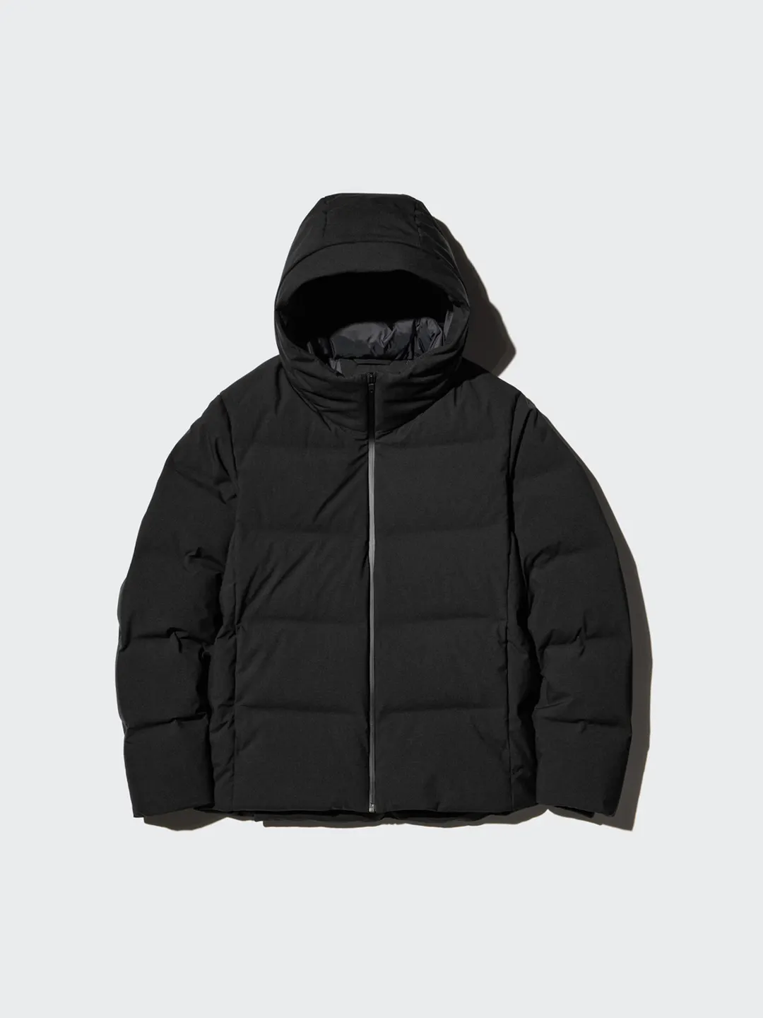 Пуховик бесшовный с капюшоном, Uniqlo