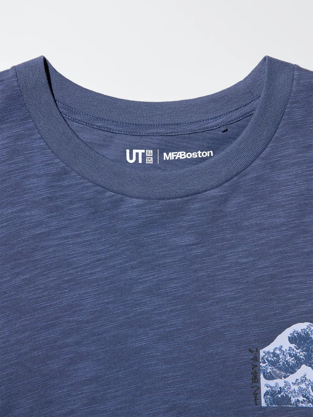Футболка UT «Синева укиё-э» с принтом, Uniqlo