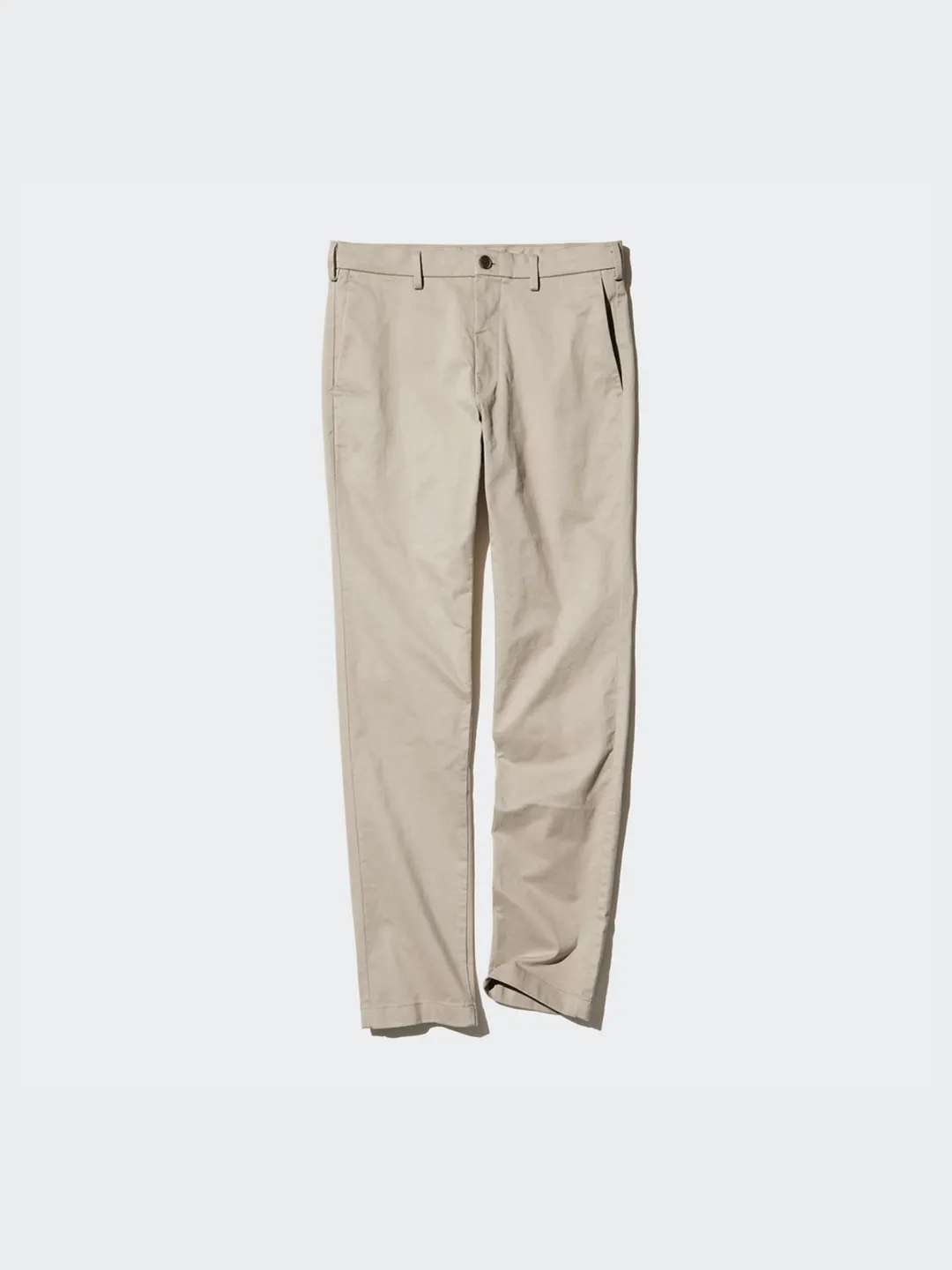 Брюки прямого кроя зауженные без складок, Uniqlo