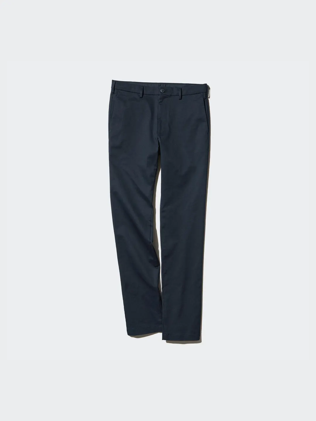 Брюки прямого кроя зауженные без складок, Uniqlo