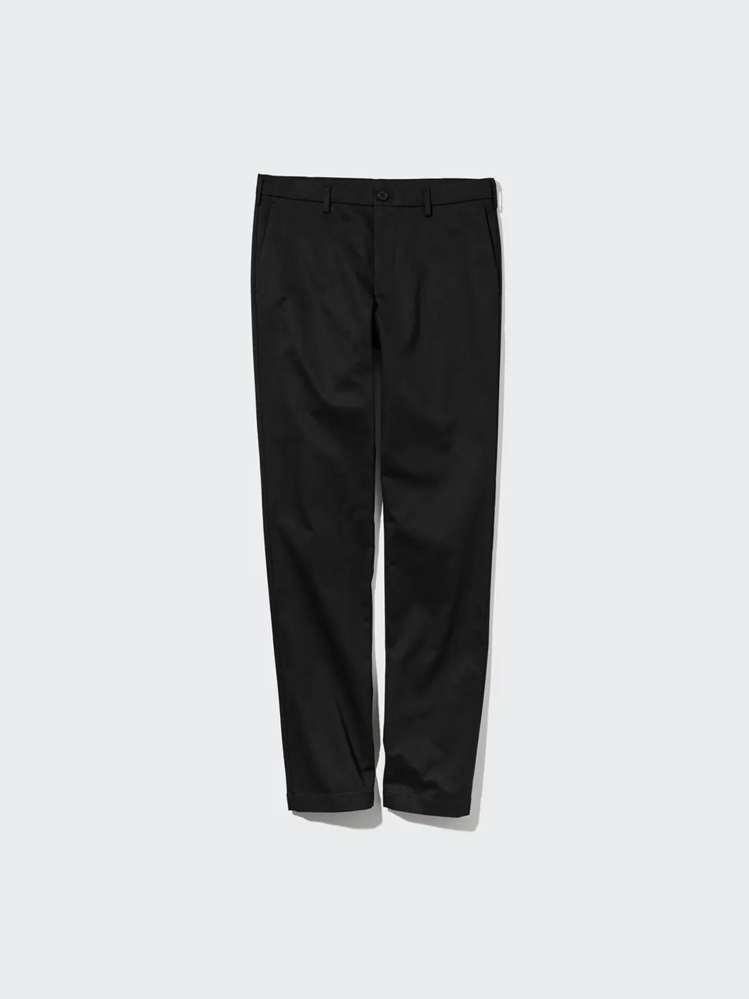 Брюки прямого кроя зауженные без складок, Uniqlo