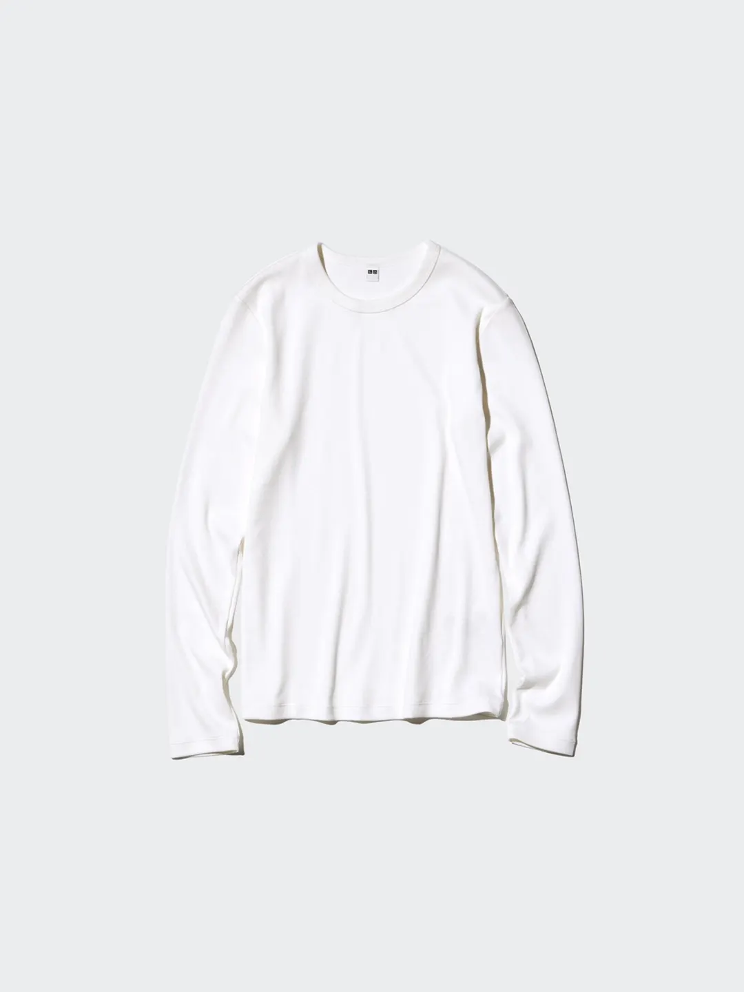Мягкий лонгслив в рубчик, Uniqlo