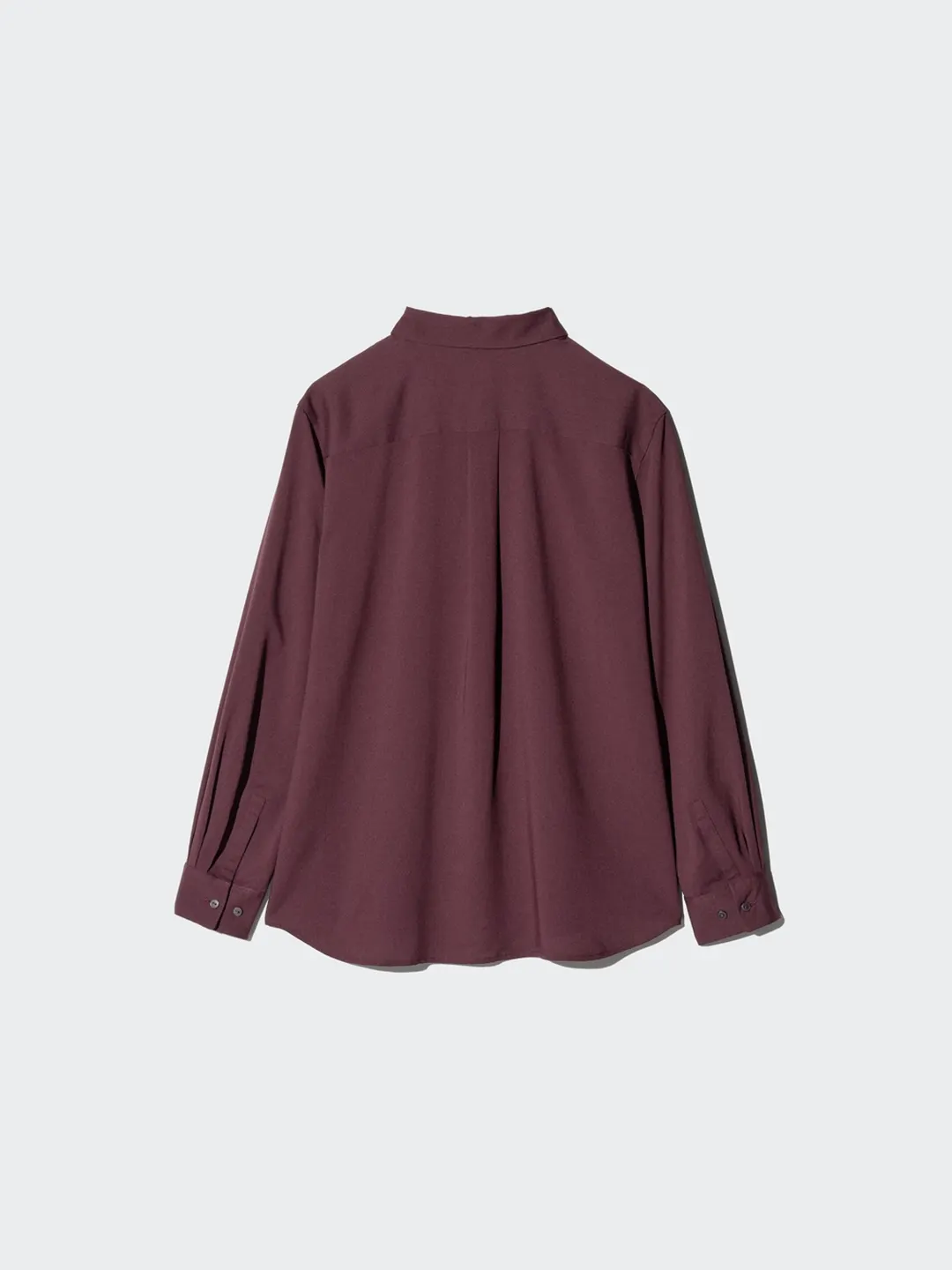 Рубашка фактурная с длинными рукавами, Uniqlo