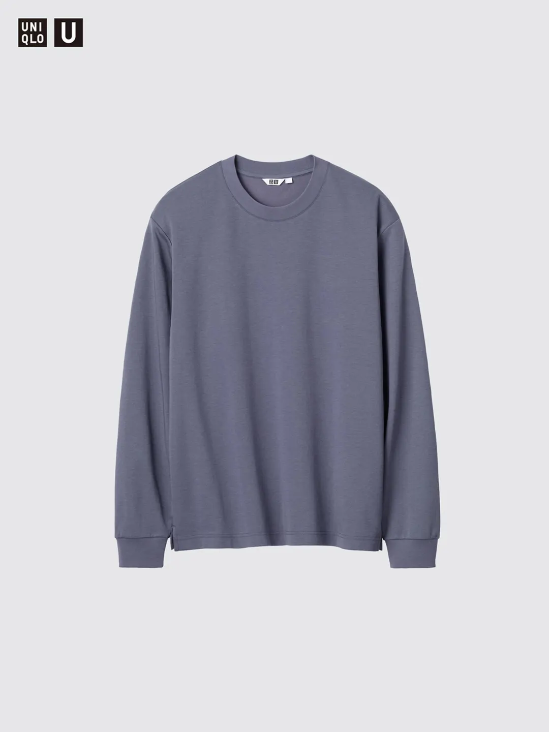 Лонгслив из смесового хлопка AIRism, Uniqlo