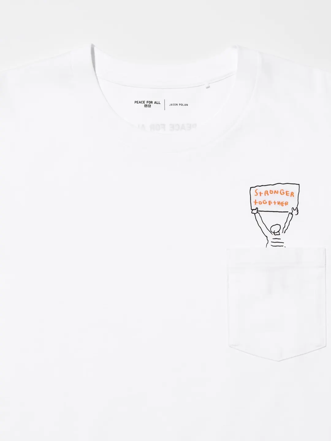 Футболка UT Jason Polan с принтом, Uniqlo