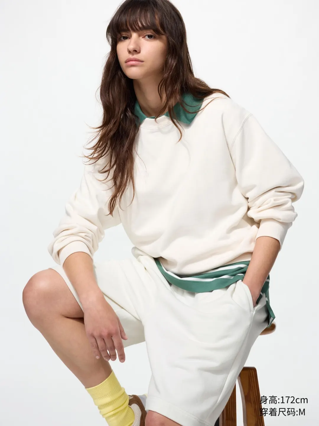 Свитшот с длинными рукавами, Uniqlo
