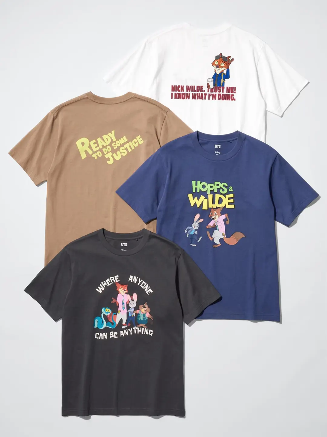 Футболка с принтом UT ZOOTOPIA, Uniqlo