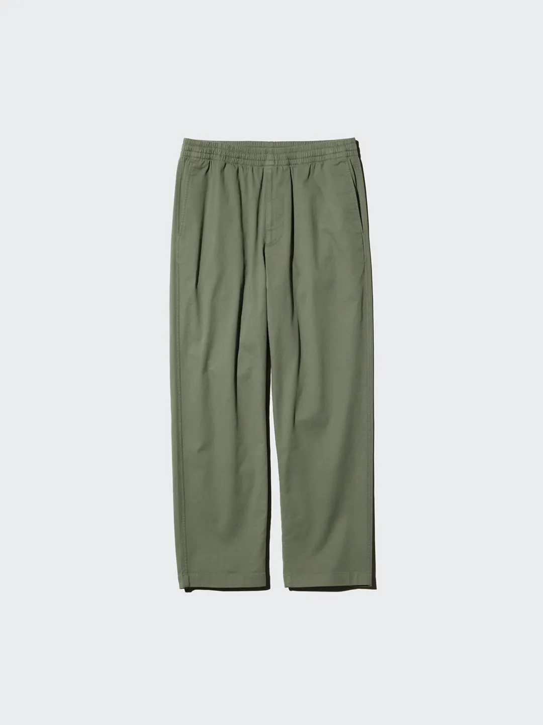 Брюки укороченные из эластичного хлопка, Uniqlo