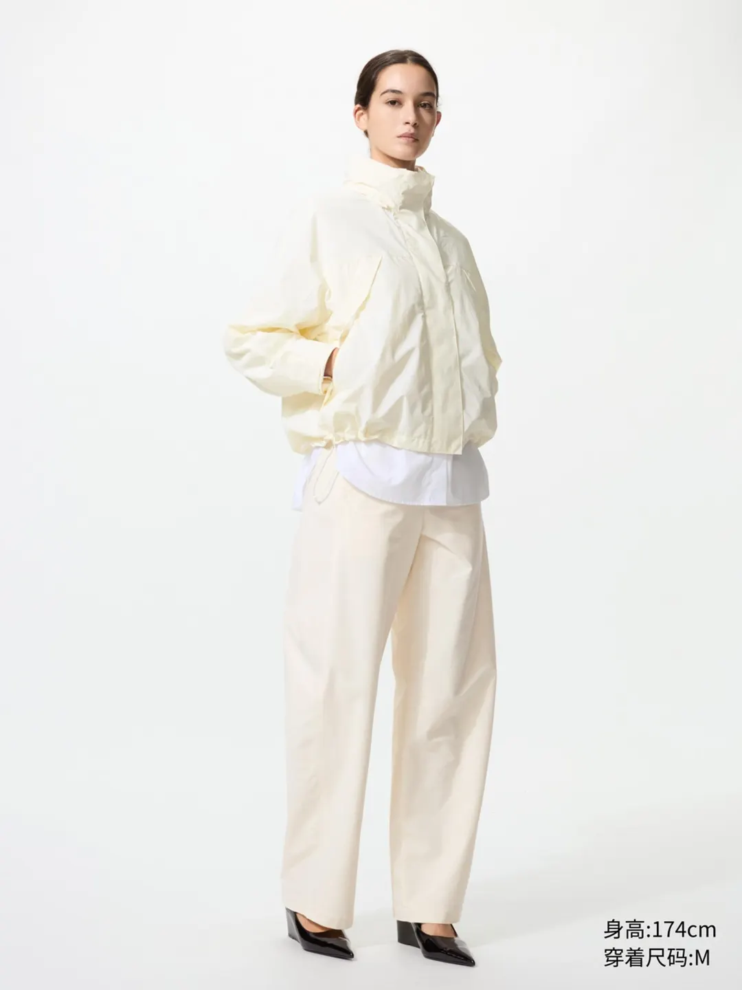 Ветрозащитная куртка с воротником-стойкой, Uniqlo