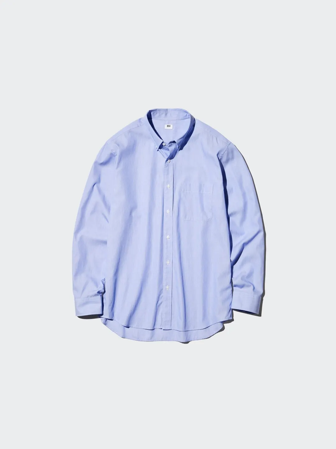 Рубашка из высококачественного длинноволокнистого хлопка, Uniqlo
