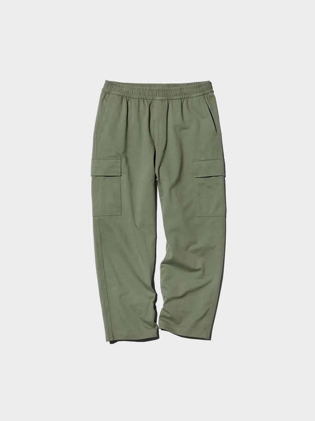 Брюки карго свободного кроя укороченные вареные, Uniqlo