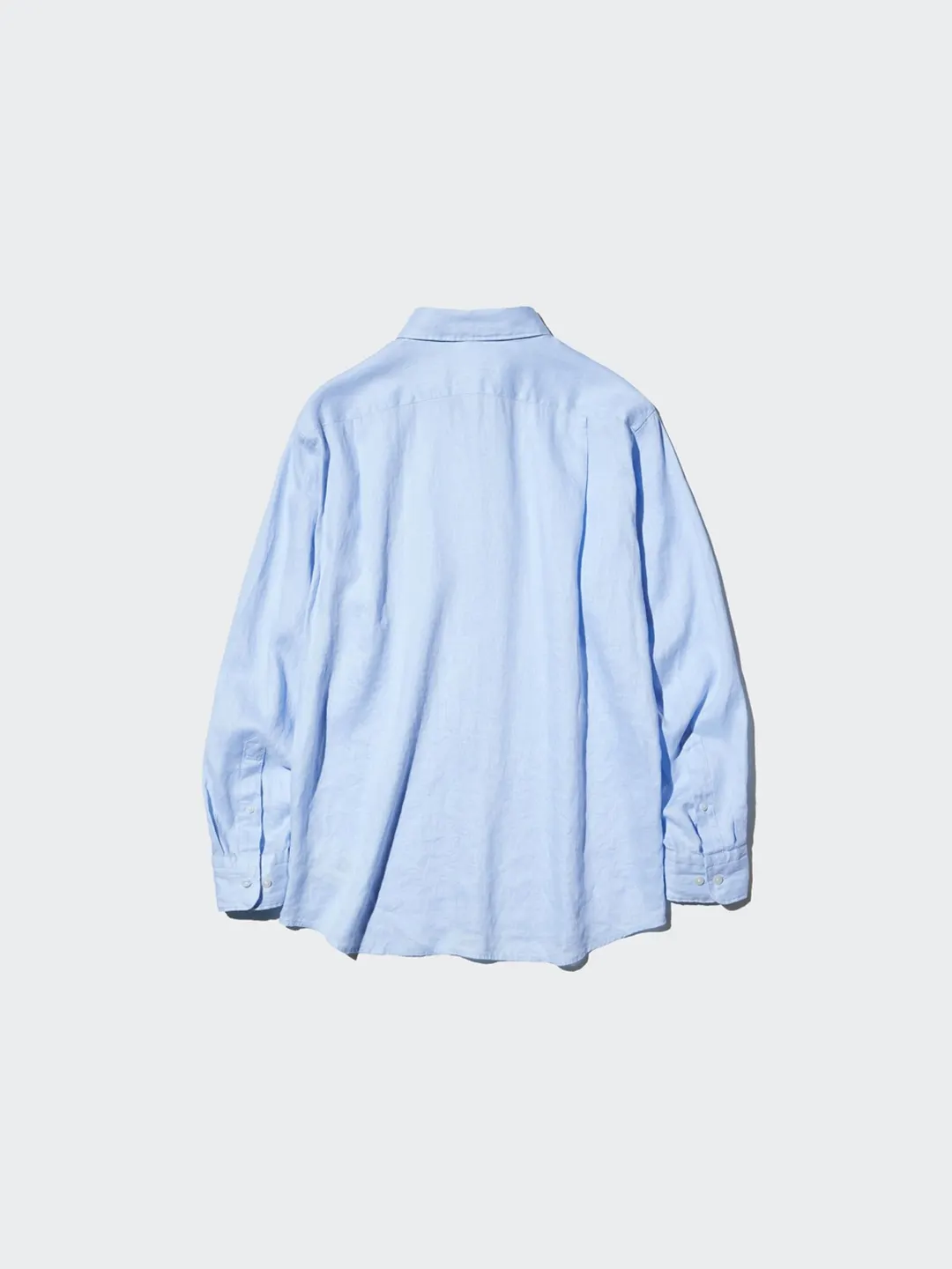 Рубашка из французского льна с длинными рукавами, Uniqlo