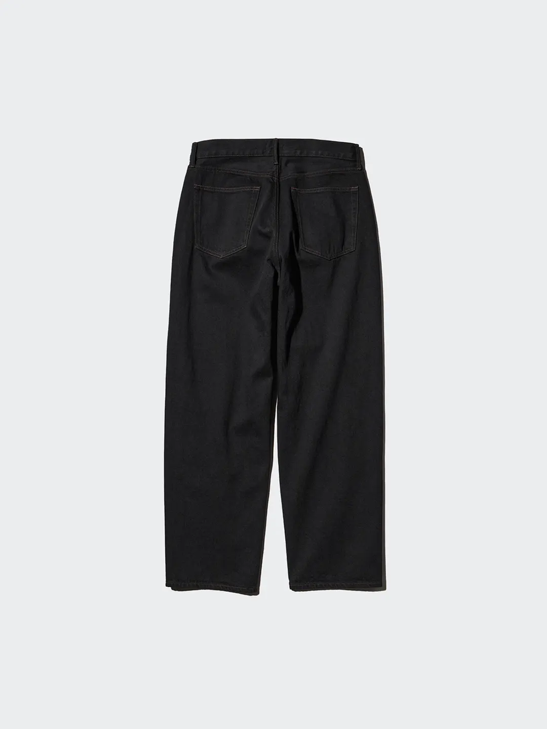 Джинсы-бочонки свободного кроя с эффектом стирки, Uniqlo