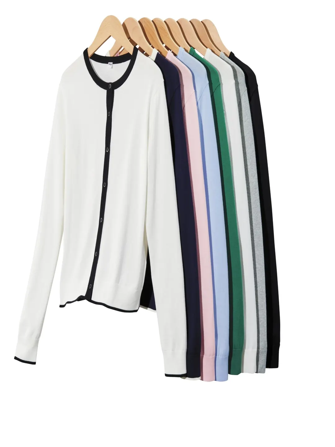 Кардиган из смеси хлопка и модала, Uniqlo