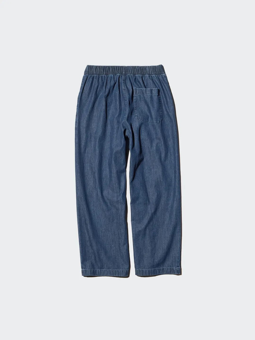 Джинсы укороченные с эффектом стирки, Uniqlo