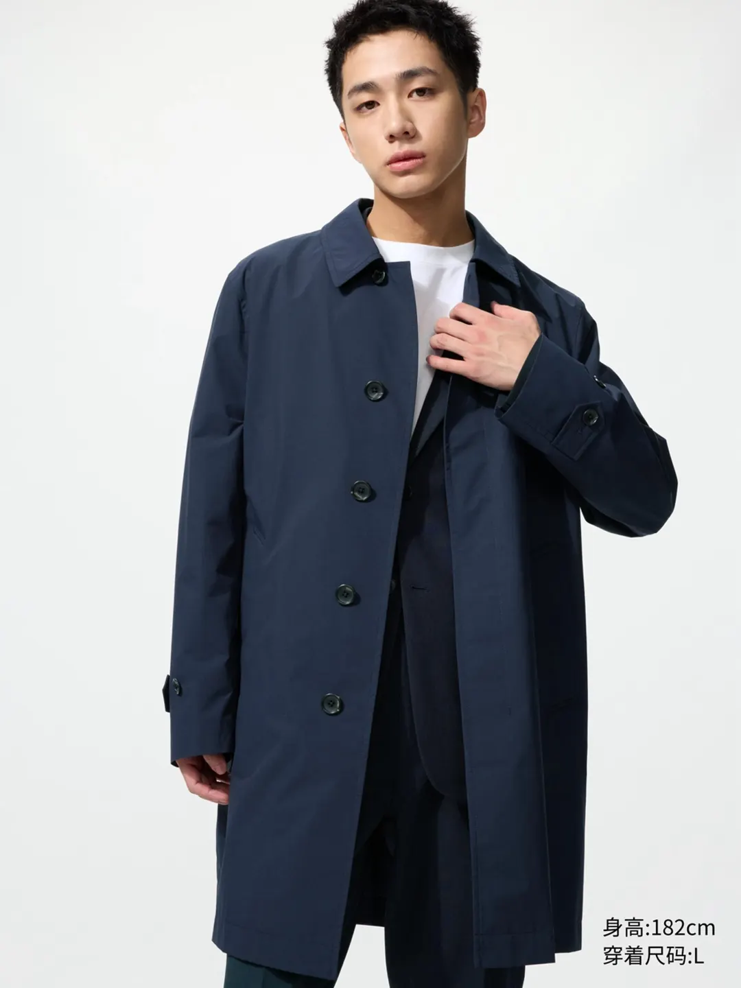 Однобортное пальто, Uniqlo