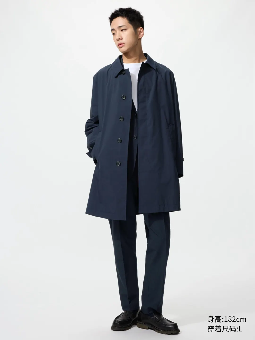 Однобортное пальто, Uniqlo
