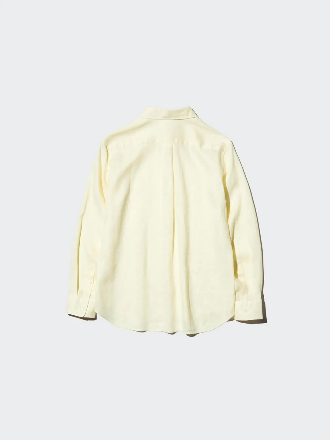 Рубашка из французского льна с длинными рукавами, Uniqlo