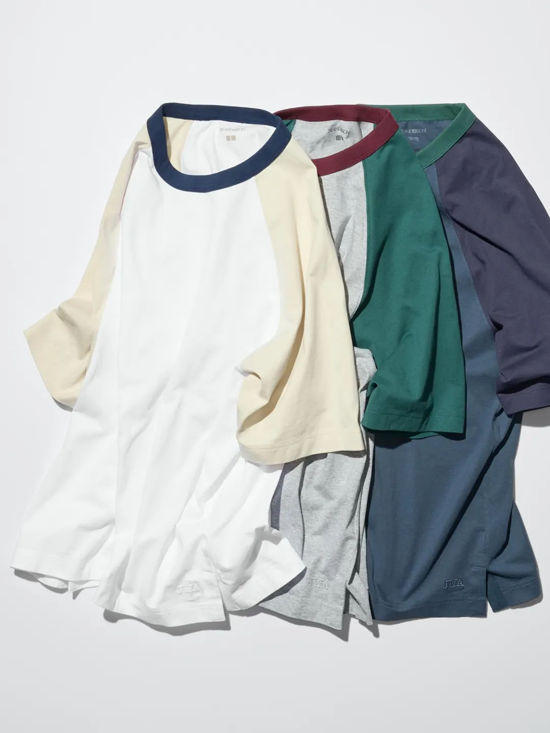 Футболка свободного кроя с рукавами реглан, Uniqlo