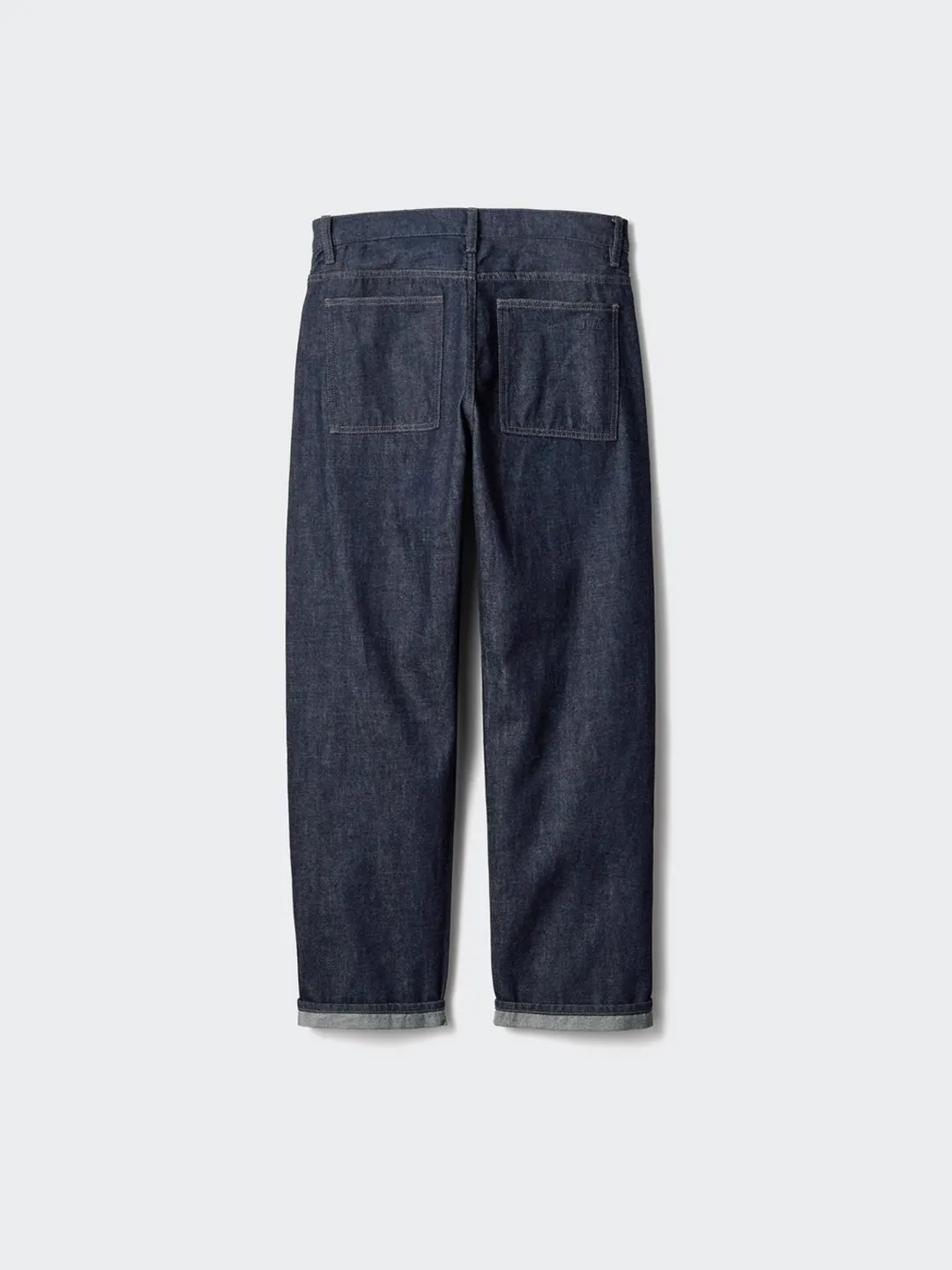 Джинсы прямого кроя с эффектом стирки, Uniqlo