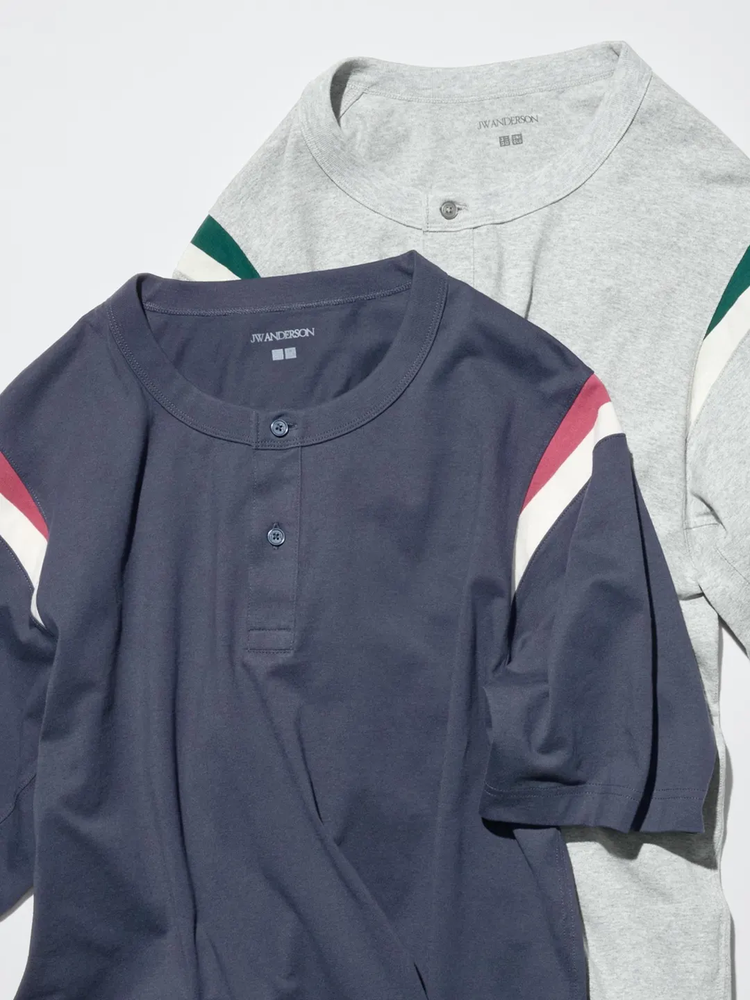 Футболка хенли свободного кроя, Uniqlo